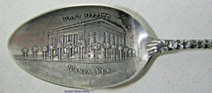 Sterling Silver Souvenir of Tampa Florida U.S. Post Office & Customs House