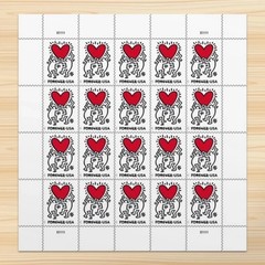 200PC United States Postal Service Love 2025 Postage Stamps (10 BOOKS OF 20)