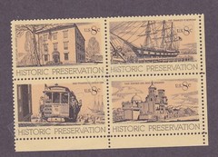UNITED STATES SG 1443-1446 MNH MINT STAMP SET 1971 HISTORIC PRESERVATION