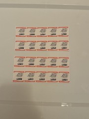 Discount Stamps $24.75 Face Value 40 Stamps 10, Per-Sheet. 40 Total.