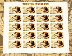 US SCOTT 2010 4675 PANE/20 OWNEY THE POSTAL DOG STAMPS FOREVER MNH Collectible
