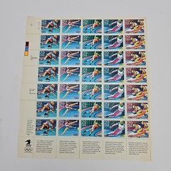 Vintage US 1991 – 15 PANE OF 35 WINTER OLYMPIC STAMPS 29 CENT FACE MNH