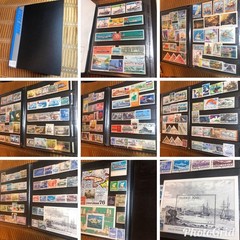 Many sailboats and yachts! 216 kinds of ship stamps! Stored in a Raymay stock
