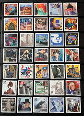 75 1999 United States MNH Celebrate the Century 33 & 32 cent stamps