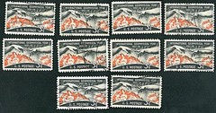 US Stamps International Geophysical Year 3 Cents 1957/58 Lot of 10