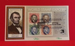 Stamp – Abraham Lincoln, 100th Anniversary of Making Him Postmaster, PLEASE READ