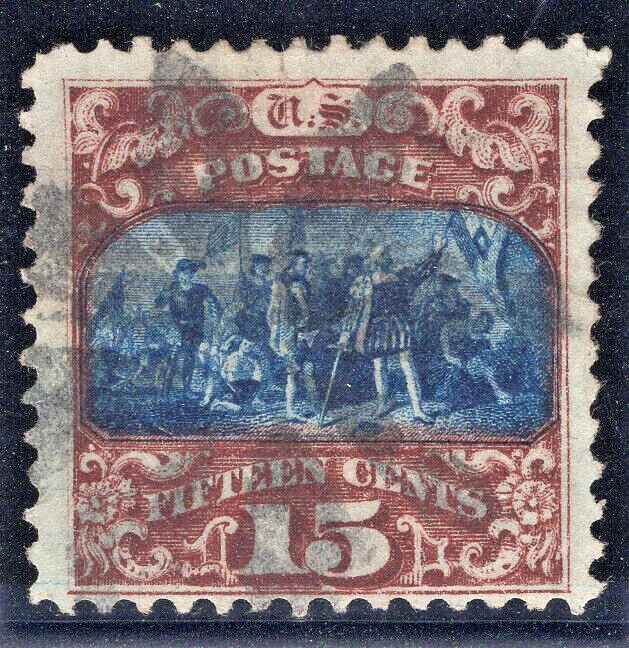US Stamps Scott #119, Type II, 1869. Used. Scott: $190.
