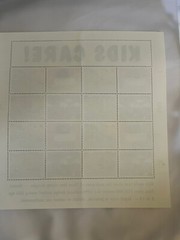 1994 Full Sheet 32 Cent 16 Stamps Kids Care