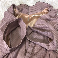 axes femme Frill Lace Dress M Pink