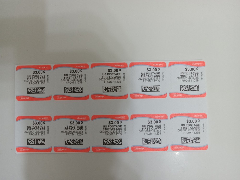 Discount Stamps 100 $4.00 Stamps & 100 $3.00 Stamps. Fast Shipping!!!