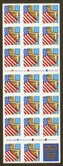 U.S. Scott# 2920a, 1995 Flag/Porch Issue, Plate# V36743, Pane of 20, SCV: $13.00