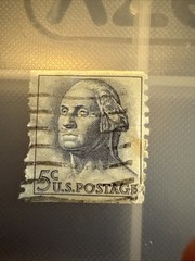 George Washington 5 Cent Stamp