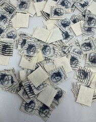 Cancelled Vintage US Presidents Stamp Lot George Washington 5 cent Liberty