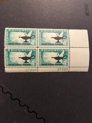 Scott #1206. 4c Higher Education 2 plate block of 4. MNH. free shipping.