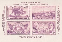 US 3¢ Connecticut Texas Michigan California Expo Postage Stamp #778 Pack of 25