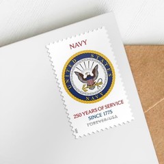 250th U.S. Navy Forever Postage Stamps – Sheet of 20, First-Class Mail, Collecti