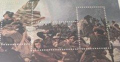 USA Stamp Series Panel Patriot Victories Postal Commemorative Society 17
