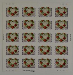 US SCOTT 3275 PANE OF 20 LOVE STAMPS 55 CENTS FACE MNH