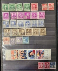 OLD UN-canceled MINT STATE STAMPS IN A SUPERSAFE ALBUM. ZOOM IN ON THE PICS