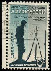USA – 1965 – The 100th Anniversary of the Civil War – 5¢ – #3132