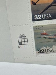 1996 Classic American Aircraft Air Planes 32 Cent Stamp Set #3142 (Still Sealed)