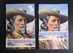 2 New Unused Legends of the West Sets 19c each USPS Postcards Postal Card