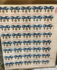 MNH 1983 Medal of Honor 40 20c Sheet of Stamps Scott #2045