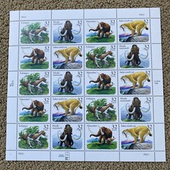 USPS Dinosaurs Issue Stamp Sheet of 20 3077 3080 Mint# Stamps