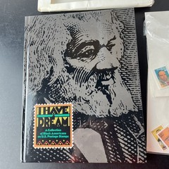 I Have A Dream Black Heritage US Postage Stamp Collection Book W/ Postage Stamps