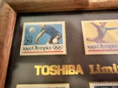 Stamps. All New And Unused. Framed Olympic Stamps 1990’s Limited Edition 17/500