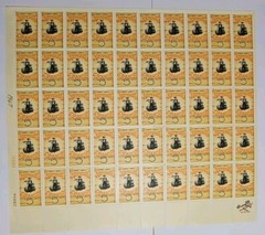 Stamp US Postage 5c 5 Cent Sheet OF 50 Stamps 1867-1967 National Grange