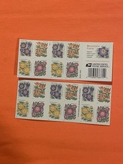 USPS Forever Stamps Book of 20 Mountain Flora Flowers First (2021) MNH