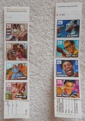 Broadway Musicals (8) & Rock & Roll (6) Postage Stamps