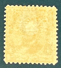  Scott 222 4c Dark Brown Lincoln 1890 Stamp mint lightly hinged