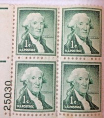US Postage Stamps Frank Lloyd Wright, Washington, Andrew Jackson, Paul Revere