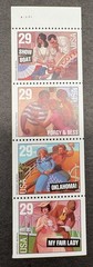 1993 US Scott #2767-70 Broadway Musicals Postage Stamps, MNH Pane of 4
