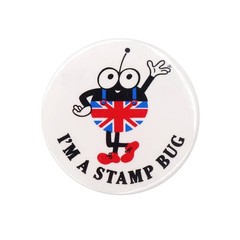 British Union Jack character retro can badge button vintage pin badge I’m a