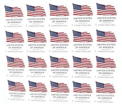 2025 USPS Forever American Flag Stamps Scott#6016 MNH – 100 Total Pieces br/