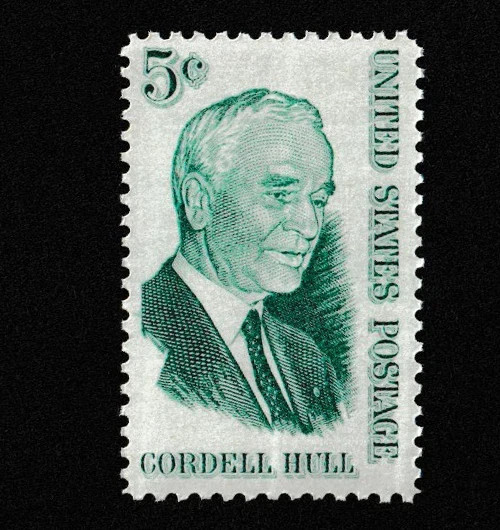USA 1963 – CORDELL HULL, Politician & Diplomat – MNH Vintage Stamp😎Scott #1235