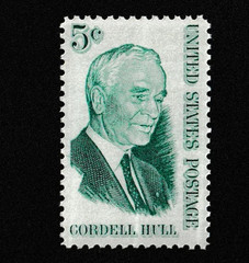 USA 1963 – CORDELL HULL, Politician & Diplomat – MNH Vintage Stamp😎Scott #1235