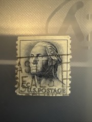 George Washington 5 Cent Stamp