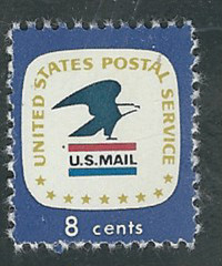 Scott #1396…8 Cent… U.S. Mail….12 Stamps