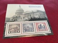WASHINGTON 2006 WORLD PHILATELIC EXHIBITION / 3 STAMPS