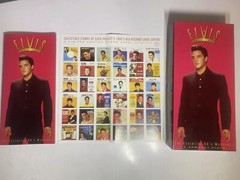 ELVIS FROM NASHVILLE TO MEMPHIS 36 STAMP SET!! NO DISCS JUST STAMPS/BOX/BOOKLET!
