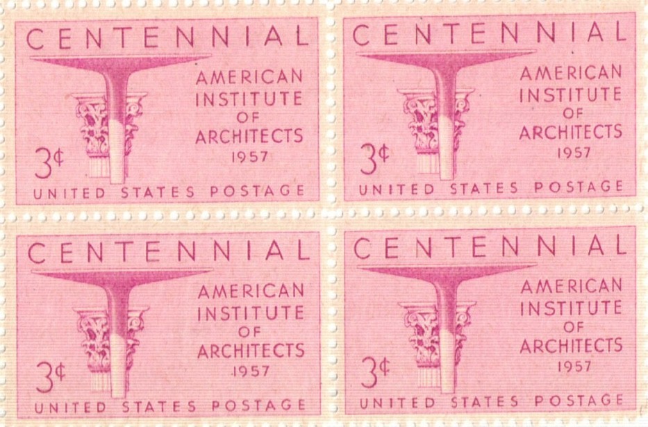 United States Architects Institute 3¢ Postage Stamp #1089 Pack of 100