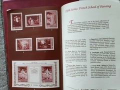 1990 USA & Soviet Stamps Creatures of the Sea Album + USSR Hermitage Stamps 1984