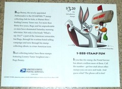 USPS 1998 Card of 10 «Sylvester & Tweety» 32¢ Stamps USA Scott 3204 MNH