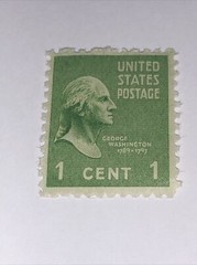 Scott# 804 1938 1 Cent Washington