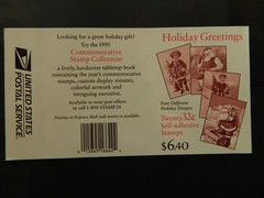 US SC# 3011a BOOKLET OF 20 SANTA AND CHILDREN STAMPS 32 CENT FACE MNH