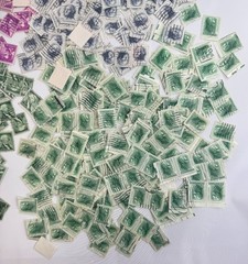 Cancelled Vintage US Liberty Series Presidents Stamp Lot